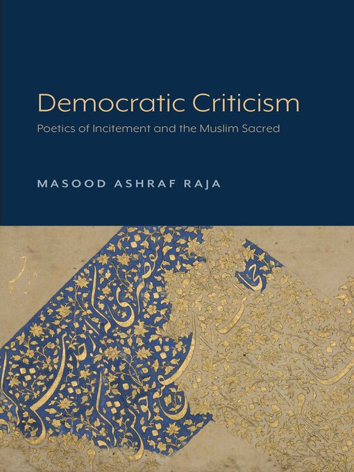 Title details for Democratic Criticism by Masood Ashraf Raja - Available